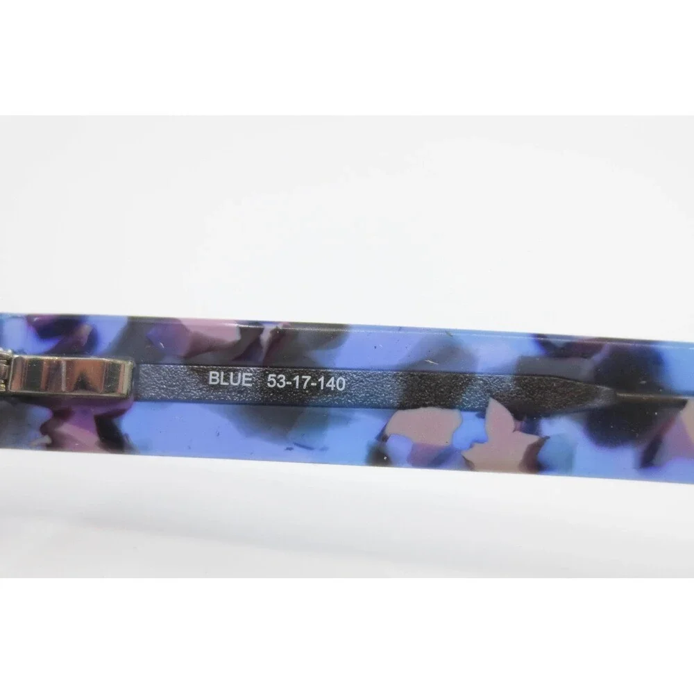 Kirkland Signature KS #112 Wenatchee Blue Tortoise Cat Eye Eyeglasses 53-17-140